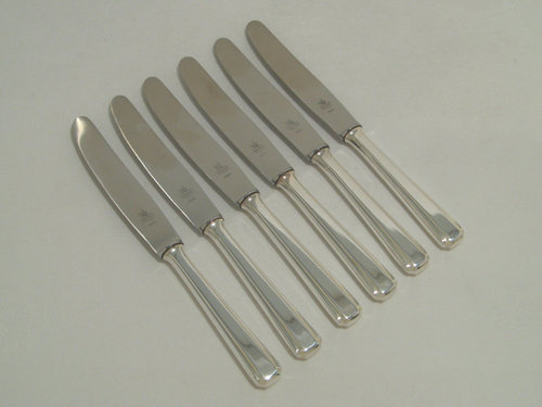 Vorspeise Messer HEPP - Art Déco Stil - 6-teiliges Set